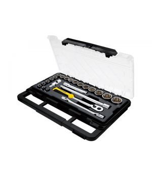 ĐẦU TUÝP BỘ 12PT  1/2 INCH 23 CHI TIẾT STANLEY STMT75095-8C