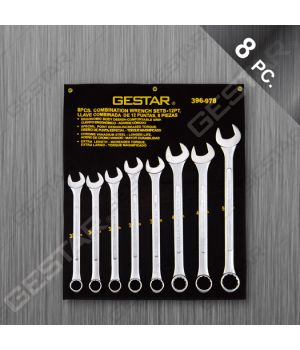 BỘ VÒNG MIỆNG LOẠI LỚN HỆ MÉT 8 CÁI: 33-50mm GESTAR 396-978