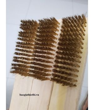 BÀN CHẢI SỢI ĐỒNG THAU 7 HÀNG TLT BC07