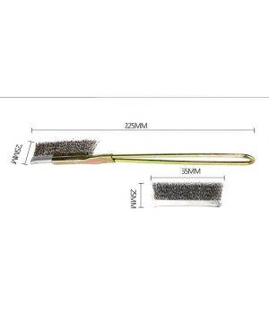 BÀN CHẢI INOX CÁN SẮT