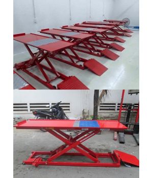 BÀNG NÂNG XE MÁY BẰNG CƠ - ĐẠP CHÂN 