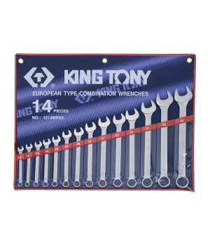 BỘ CỜ LÊ VÒNG MIỆNG 14 CHI TIẾT KINGTONY 1214MR01 10-32MM