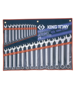 BỘ CỜ LÊ VÒNG MIỆNG 26 CÁI KINGTONY 1226MR 6-32MM