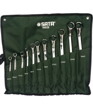 BỘ CỜ LÊ 2 ĐẦU VÒNG 11 CHI TIẾT SATA 09028 8-27MM