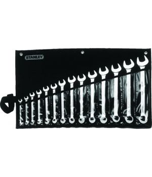 BỘ CỜ LÊ VÒNG MIỆNG 8-24MM 14 CHI TIẾT STANLEY 87-036-1 