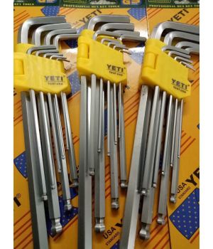 BỘ LỤC GIÁC HỆ MÉT YETI 9 CÁI 1.5-10MM