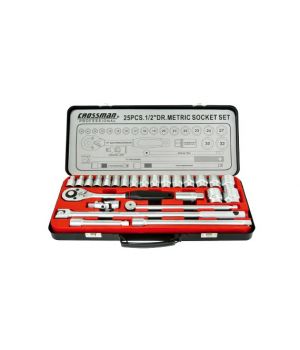 BỘ TUÝP 1/2 INCH 25 CHI TIẾT CROSSMAN 99-095 (THƯỜNG)