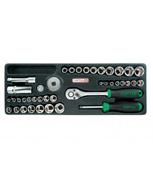 BỘ TUÝP 1/4 INCH VÀ 3/8 INCH 40 CHI TIẾT TOPTUL GCAT4001