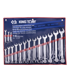 BỘ VÒNG MIỆNG 16 CHI TIẾT KINGTONY 1216SR 1/4 - 1.1/4 INCH