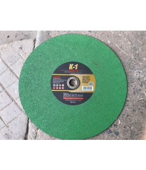 ĐÁ CẮT KIM LOẠI HÀN QUỐC K-1 355X2.8X25.4 XANH