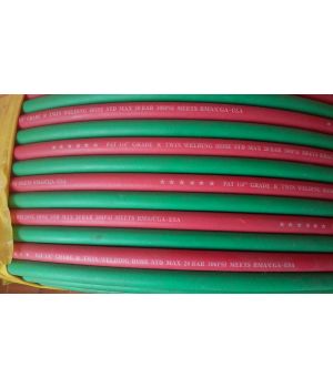 DÂY HÀN GIÓ ĐÁ XANH ĐỎ 6 SAO 1/4 INCH 6.3MM DÀI 100M