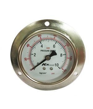 ĐỒNG HỒ HƠI CHÂN SAU CÓ VÀNH KK GAUSES MẶT 63MM