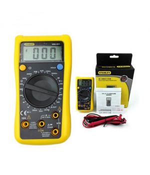 DỤNG CỤ ĐO MẠCH ĐIỆN : ĐỒNG HỒ ĐO ĐIỆN DIGITAL STANLEY MM-201-23C
