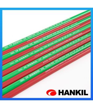 DÂY HÀN ĐÔI HANKIL (XANH - ĐỎ) ĐƯỜNG KÍNH 8MM DÀI 100M