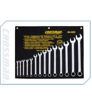 Bộ cờ lê vòng miệng 14 chiếc Crossman 96-082 (cỡ 10-32mm)