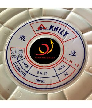 ỐNG HƠI PU KAILY 8X12MM DÀI 100M (XANH, CAM)