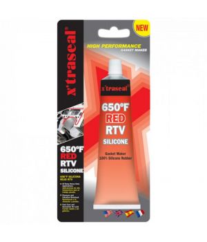 KEO TẠO GIOĂNG CHỊU NHIỆT X'TRASECAL 650F RED RTV SILICONE