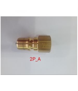 ĐẦU NỐI NHANH THỦY LỰC BẰNG ĐỒNG THAU NITTO 2P-A