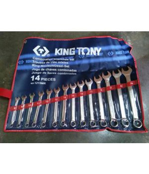 BỘ CỜ LÊ VÒNG MIỆNG 14 CHI TIẾT KINGTONY 1215MR 8-24MM