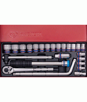 BỘ TUÝP 1/2 INCH 24 CHI TIẾT KINGTONY 4033MR