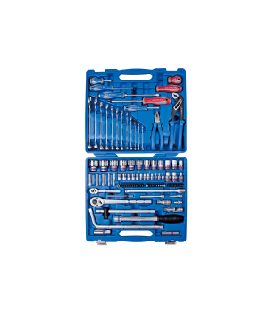 BỘ KHẨU TUÝP 97 CHI TIẾT 1/4 INCH + 1/2 INCH KINGTONY 7598MR