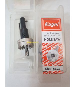 MŨI KHOÉT LỖ TÔN SẮT KUGEL 26MM