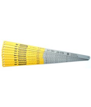 LƯỠI CƯA THẲNG BI-METAL 24T 12INCH 300MM(HỘP 100 LƯỠI)STANLEY 20-176