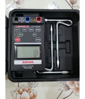 MÁY ĐO ĐIỆN TRỞ ĐẤT SANWA PDR4000