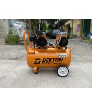 MÁY NÉN KHÍ KHÔNG DẦU DEKTON DK-750X2 (2 X 1HP 50 LÍT)