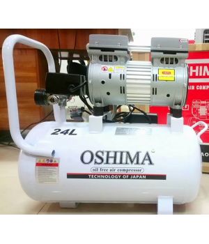 MÁY NÉN KHÍ KHÔNG DẦU OSHIMA 24 LÍT