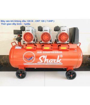 MÁY NÉN KHÍ KHÔNG DẦU SHARK 120L CNT-120 7.5HP