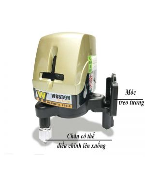 MÁY CÂN BẰNG LASER 3 TIA ĐỎ 7.5MW WOODWELL W8839N