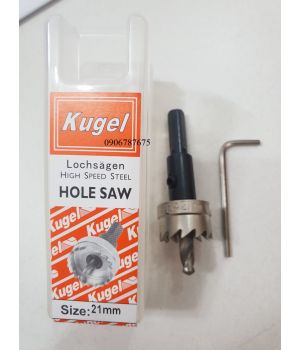 MŨI KHOÉT LỖ TÔN SẮT KUGEL 21MM