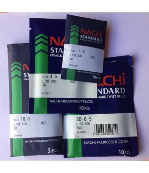 MŨI KHOAN DÙNG CHO THÉP HIỆU NACHI L500 10MM