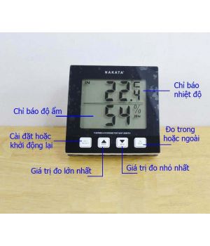 NHIỆT ẨM KẾ ĐIỆN TỬ NAKATA NHP - 2099TH