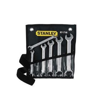 CỜ LÊ 2 ĐẦU MIỆNG HỆ INCH (BỘ 6 CÂY) STANLEY 87-716-1