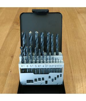 BỘ MŨI KHOAN HỢP KIM 19 CHI TIẾT RUKO 1-10MM A205210