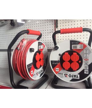 Ổ CẮM QUAY TAY 50 MÉT YATO YT-8108