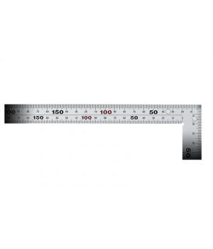 THƯỚC KE VUÔNG SHINWA 10445 50CMX25CM (CÓ NAM CHÂM)