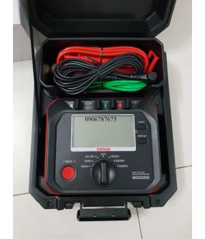 THIẾT BỊ ĐO ĐIỆN TRỞ CÁCH ĐIỆN SANWA MG5000 (250V~5000V/1199GΩ)