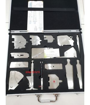 VALI BỘ THƯỚC ĐO ĐƯỜNG HÀN 16 CHI TIẾT TLT WG-016