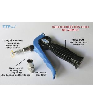 DỤNG CỤ XỊT GIÓ XỊT BỤI TTP USA CÓ ĐIỀU CHỈNH TTP601-40310-1