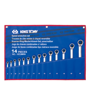 BỘ CỜ LÊ VÒNG MIỆNG TỰ ĐỘNG 14 CHI TIẾT KINGTONY 12214MRN