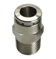 ĐẦU NỐI KHÍ THẲNG REN NGOÀI BẰNG THAU 10R02 (PHI 10 REN 13)