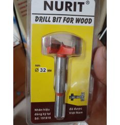 MŨI KHOÉT GỖ NURIT 32MM