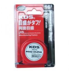 THƯỚC CUỐN THÉP KDS 3.5M HỆ INCH - IN HAI MẶT